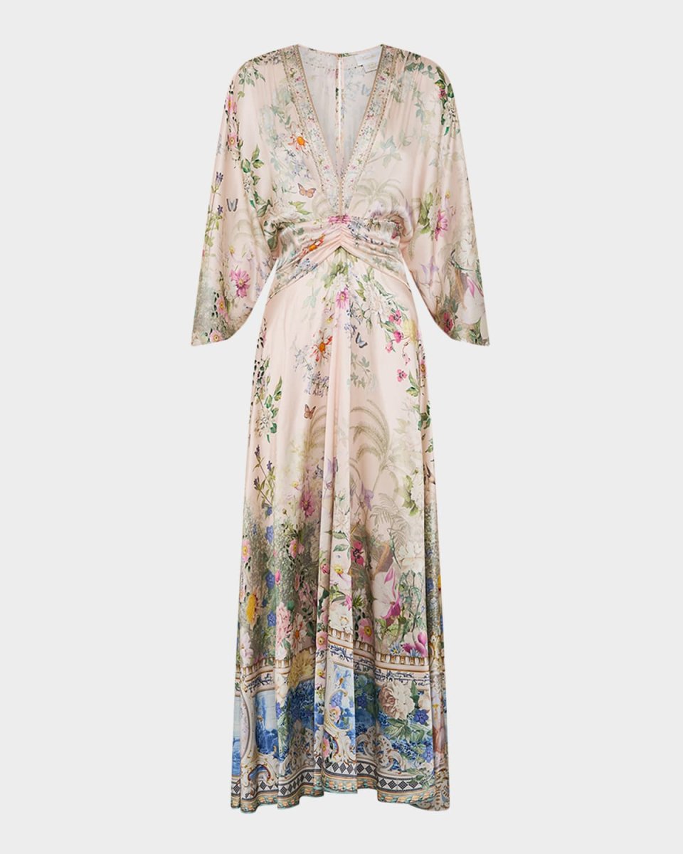 Palacio Playground Petal Sleeve Maxi Dress